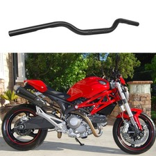 Motorrad Lenker 7/8" 22mm Drag Handlebar Schwarz Für Ducati Monster 696 796 797