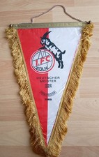 Großer Wimpel 1. FC Köln 01/07 Fußball DFB-Pokalsieger- Pokalmeister 1968 