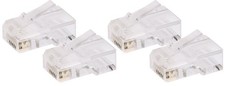 Westernstecker 4er-Set RJ45