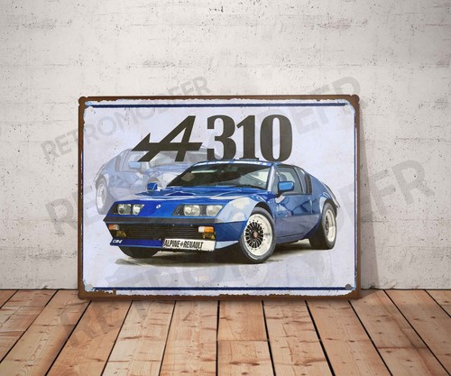 Vintage blechschild alpine - vintage,