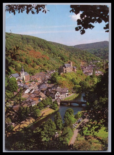 Ansichtskarte heimbach eifel - ansichtskarte,
