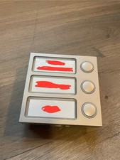 Ritto Portier Tastenmodul 3 Tasten 18753x0 Silber Kunststoff 