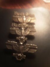 Gremiun MC Black Seven Anstecker für Kutte Bikerschmuck Schmuck