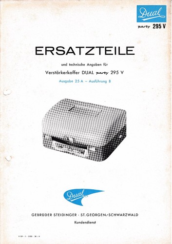 Service hinweise für - service, dual