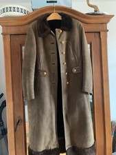 warmer Luxus Ledermantel Damen oder schmale Herren 