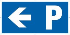 PVC Werbebanner Banner Plane Festival Absperrbanner Parken Parkplatz Links
