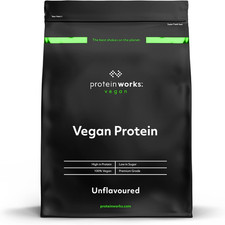 Protein Works Vegan Protein 1kg – 25g Pflanzliches Eiweißpulver Natürlich