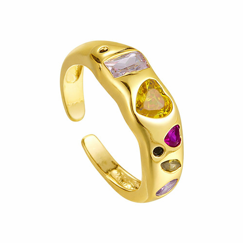 Verstellbarer offener goldring - verstellbarer,