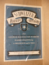 Schweizer Musikalbum- für Akkordeon- Alfons Holzschuh