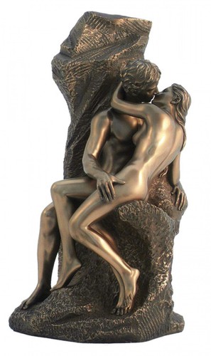 Italfama rodin die kuss bronze - rodin,