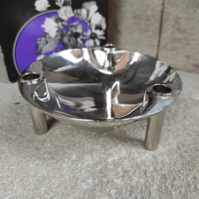 NAGEL Kerzenhalter Schale S44 * 70er Stoff Quist Bmf Space Age vintage in OVP