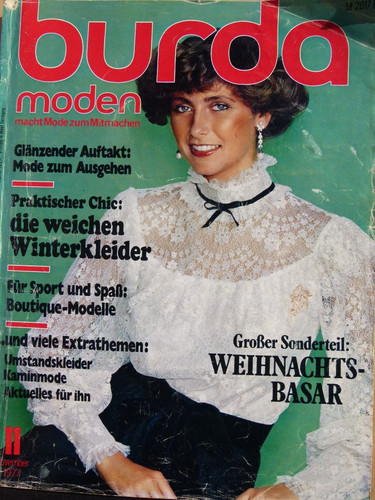 Altes burda modeheft ausgabe - burda,