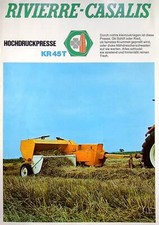 240309) Rivierre-Casalis Hochdruckpresse KR 45 T Prospekt 02/1973