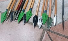  Holzpfeife 14 Stück Bogen Pfeile Sport Robin Bear Jagdspitze