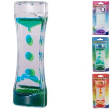 Sanduhr Öl in Wasser Tropfen