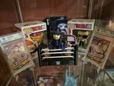 WWE Figuren + Trauding Cards