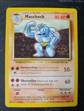 Pokémon Karte Maschock 34/102