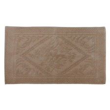 Badematte lodge caramel braun - badematte,