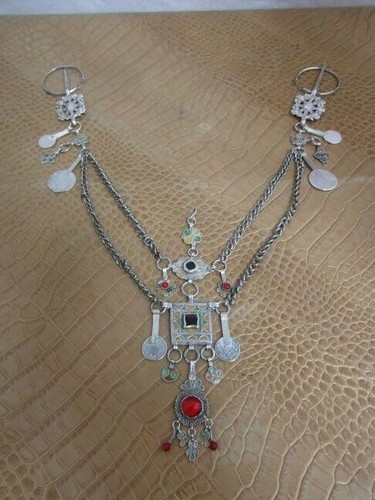 Amulett halskette silber - halskette,