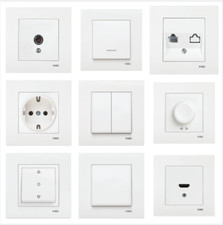 Steckdose Schuko Schalter