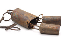 Antike Kuhglocken Ziegenglocken Glocke aus Metall Glockengeläut Vintage alt