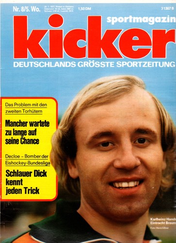 Kicker sportmagazin 8 1977 - nr., 8-1977