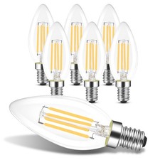 6 x Glühbirnen Kerzen 40W E14