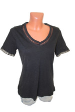 Shirt mit Spitze S 36/38