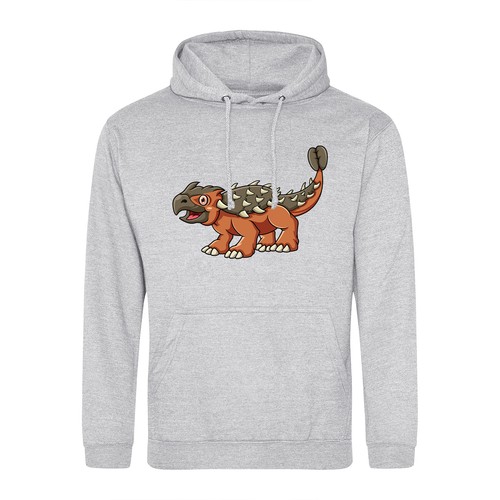 Unisex hoodie ankylosaurus - unisex,