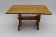 Puppenhaus Möbel Tisch (Holz) handgefertigt Vintage Germany