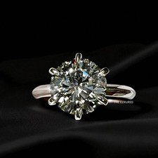 Rundschliff Diamant Ring