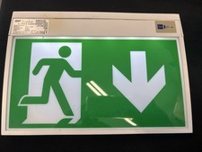 GAZ Led Notleuchte SL 3000 E 2LED/3 Einzelbatterieleuchte Rettungszeichen Akku