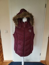 Weste XXL bordeaux mit