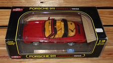 Anson 30305 DieCast Porsche 911 Carrera 2 Targa in rot Sammlung 1:18 in OVP