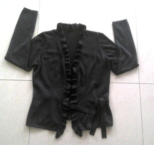 Lamberto Losani  Strickjacke Cardigan Wickelstrickjacke 100% Kaschmir Gr.S