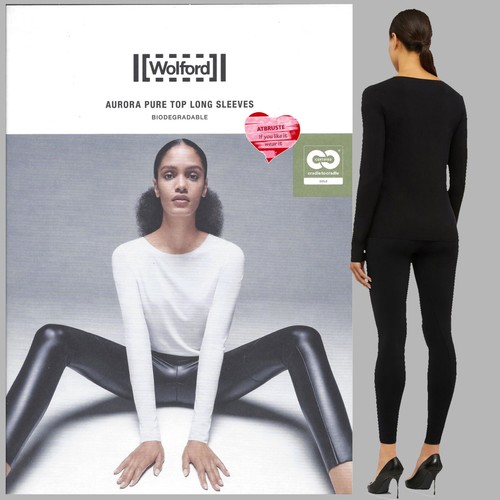 Wolford aurora pure pullover - aurora,