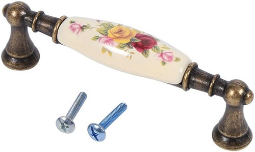 Vintage türgriff aus keramik - aus,