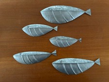 Wanddeko 5 Fische aus