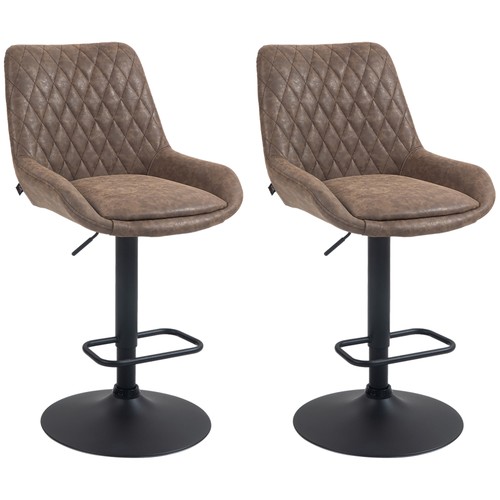 Homcom leder gepolsterte - homcom,
