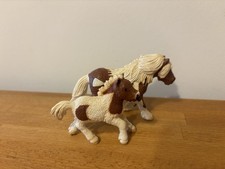 Schleich Pferd+Fohlen Shetland