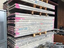 3 Plettac SL Durchstiege 2,50m x0,64 m Alu/Holz und 10 Holzböden 2,5m x0,32 gebr