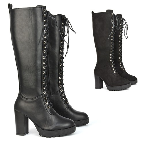 Kniehohe damenstiefel schwarz - damenstiefel,