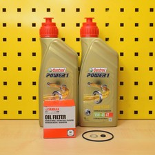 Yamaha YFM 700 R Raptor Ölwechselset Öl Original Ölfilter Castrol Power 1 10w40