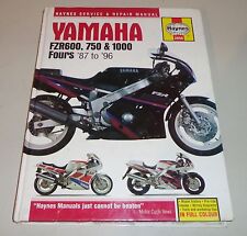 Reparaturanleitung Repair Manual Yamaha FZR 600 750 1000 Fours Genesis 1987 - 19