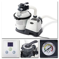 INTEX Sandfilter 4,5m³ Sandfilteranlage Filter Swimming Pool Filterpumpe B-Ware