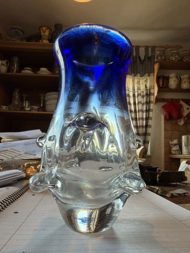Alte glas vase böhmisches - alte,