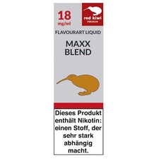Red Kiwi Liquid Maxx Blend 18mg Nikotin (5x 10ml)