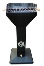 Edelstahlsäulengrill