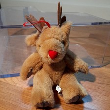 Kleiner Weihnachtselch · Elch · Rentier · Plüsch · 18 cm · Gisela Graham