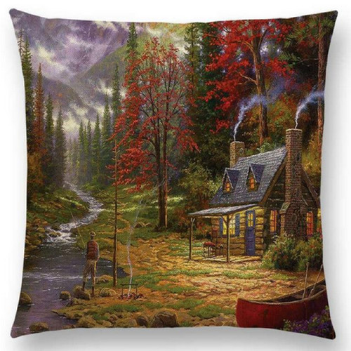 Kissenbezug thomas kinkade - kissenbezug,